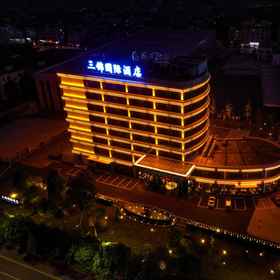 Hotel Exterior1Sanjin intelligent International Hotel,义乌市飯店