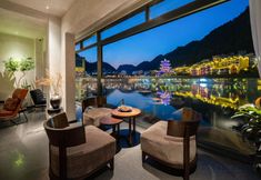 Others 5 Zhenyuan · Not Late Romantic Panoramic Private Soup Designer Vacation Homestay