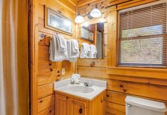 อื่นๆ 7 Arrowhead Log Cabin Resort - Moonlight Romance Cabin