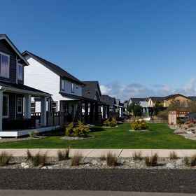 Hotel Exterior 1 Open Concept Living and Back Porch Bliss - Charming Coastal Retreat, 448 Olympic View Ave NE Hotels