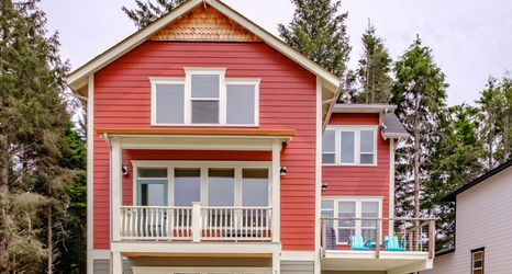 其他 2 Ocean and Forest Views with Hot Tub - Elegant Beach Haven