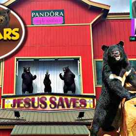 Hotel Exterior 1 Khung cảnh núi non và quyền sử dụng hồ bơi trong nhà - Khu nghỉ dưỡng tuyệt vời, Khách sạn The Island in Pigeon Forge