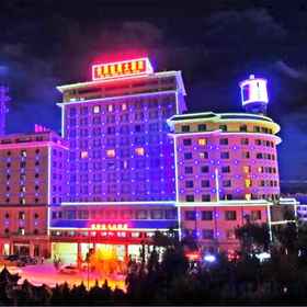 Hotel Exterior 1 Dunhuang Silk Road Yiyuan Hotel, Guazhou Xian Hotels