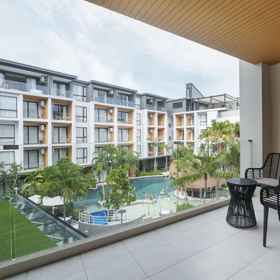 Logo 1 Pool View Wyndham Condo, RIM TA LAY SEAFOOD NAI YANG BEACH 酒店