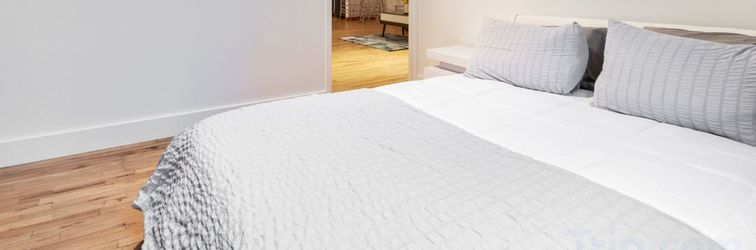 Others Spacious Living Area and Cozy Dining Space - Charming Urban Retreat