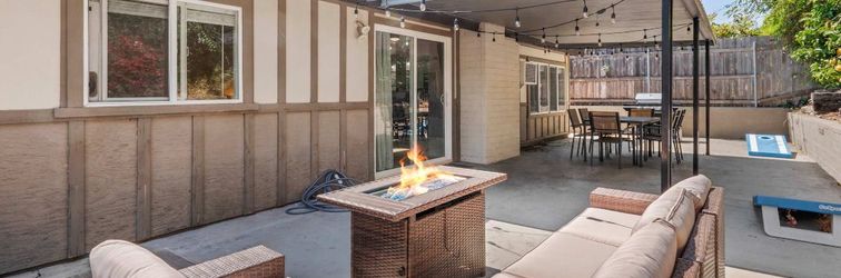 Others Hot Tub and Outdoor Fire Pit Oasis - Charming Relaxing Retreat