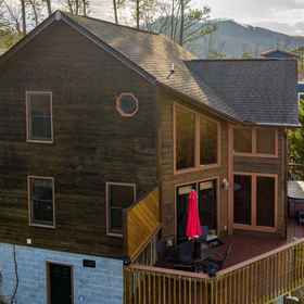 Hotel Exterior 1 Hot Tub and Cozy Fireplace - Inviting Mountain Hideaway, 鸽子谷岛 酒店