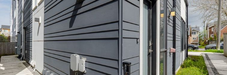 Others Rooftop Oasis with Fire Pit and City Views - Stylish Coastal Retreat