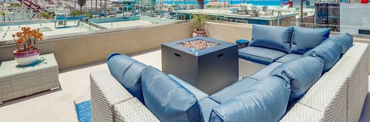 其他 Ocean View Rooftop Deck and Two Kitchens - Stunning Coastal Escape