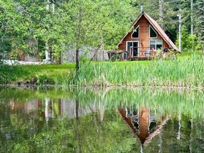 Lain-lain 4 Serene A-Frame Retreat with Hot Tub and Fire Pit - Cozy Stylish