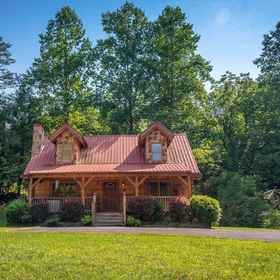 Hotel Exterior 1 Cozy Retreat - Hot Tub, Fireplace, Wifi, Grill, Games, Pigeon Forge Hotels