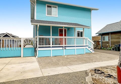 Lain-lain Lovely ocean-view cottage next to Nye Beach access - EV charger on-site