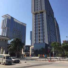 Hotel Exterior 1 Xidishu International Apartment, Luogang Science City Transfer Station Hotels