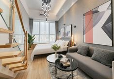 Others 3 Fenghuaxueyue Homestay (Jinan Vanke Metropolitan CBD Branch)