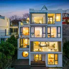 Hotel Exterior 1 奈宇タスマートシービューホステル(青島銀海大世界), 同安路 ホテル