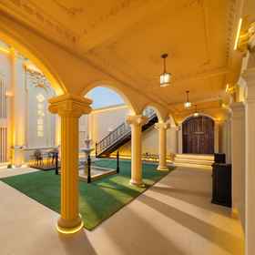 Hotel Exterior 1 Xueting Fanhuali Hotel(Harbin Sophia Cathedral Central Avenue Branch ), Hotel Dewan Pameran Seni dan Kraf Ais dan Salji Harbin