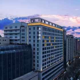 Hotel Exterior1Xi'an Bell tower Madison Hotel,西安飯店