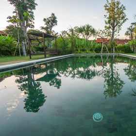 Hotel Exterior1Campuan Sari Villa，巴土布兰別墅