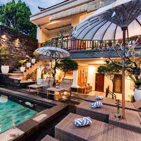 Hotel Exterior1Oka Suite Ubud，Green Kulu飯店