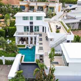 Hotel Exterior 1 슬라이더가 있는 새로운 7BR 수영장 빌라 - VVP31.4, 만다린 수키 & 딤섬 할랄 파타야 지점 호텔