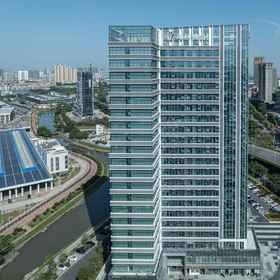 Logo1Guangzhou Olympic Center Financial City Yaqiu Apartment,黄埔港站飯店