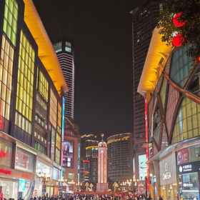 Hotel Exterior 1 Jiayu Sky City Resort Hotel Jiefangbei Hongya Cave shop, Glenview Itc Plaza Chongqing 호텔