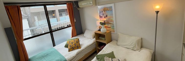 อื่นๆ Shinjuku Yotsuya Sanchome Station 7-minute walk Hawaiian Double Bed Charm Room 1R