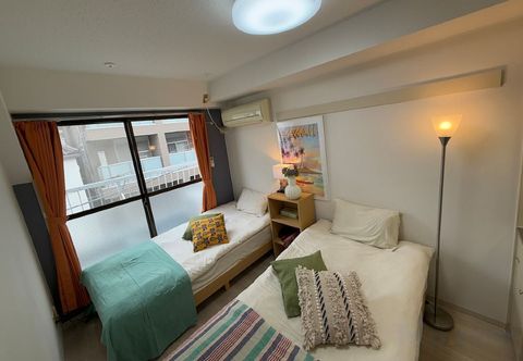 อื่นๆ Shinjuku Yotsuya Sanchome Station 7-minute walk Hawaiian Double Bed Charm Room 1R