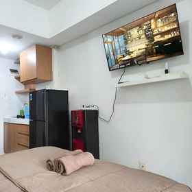 Logo 1 Apartemen amazana cheapest,cozy with wifi,pool and gym by luckystay, Hotel DISTRIBUTOR RESMI NASA BINTARO