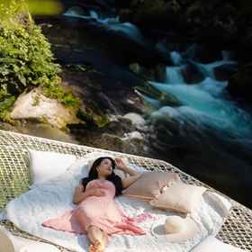 Hotel Interior/Public Areas 1 Villa Cella Bella : New! River Villa III ( Bali instaworthy villa ), The River Café at Maya Ubud Hotels