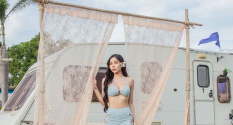 其他 2 White House Beach Camping Caravans