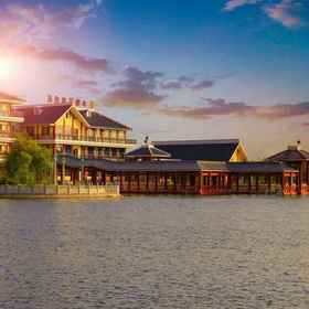 Logo 1 Guazhou Shuixie Scenic Hotel (Zhangzhi Park Xuanzang Journey Museum), Subei Mengguzu Zizhixian Hotels