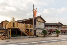 Others Red Bamboo House