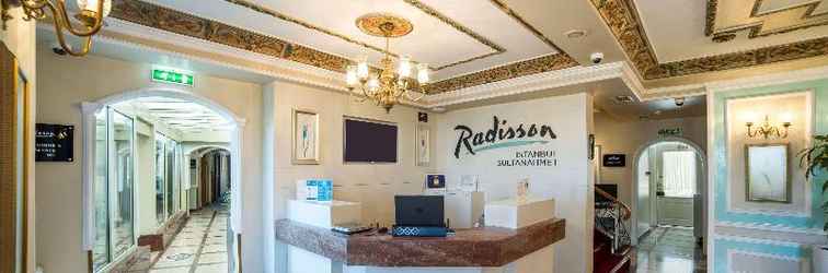 Lobby Radisson Hotel Sultanahmet