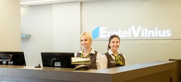 Lobby 3 Ecotel Vilnius