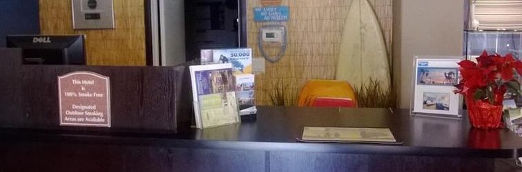 大廳 Rodeway Inn San Diego Beach SeaWorld Area