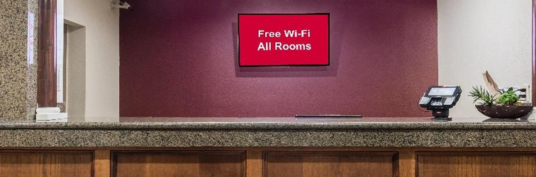 Lobby Red Roof Inn Conroe North - Willis