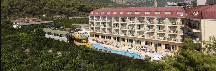 外部的 Anita Matiate Hotel