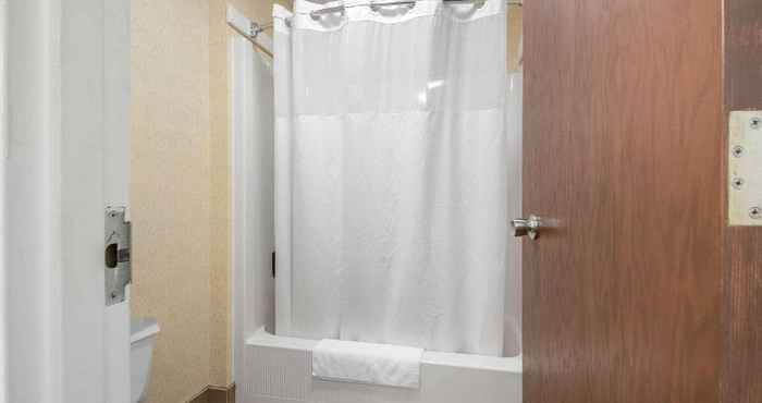 In-room Bathroom Econo Lodge Wisconsin Rapids Area