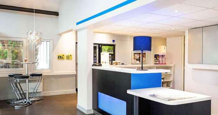 Lobby ibis budget Nantes Ouest Saint Herblain Coueron