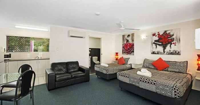 ห้องนอน Townsville Holiday Apartments