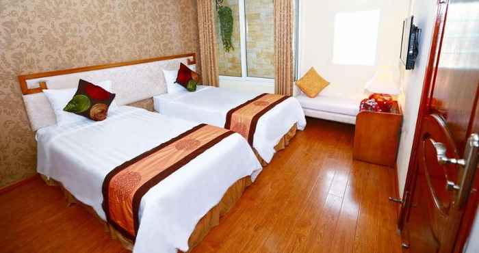 ห้องนอน Hanoi Golden River Hotel