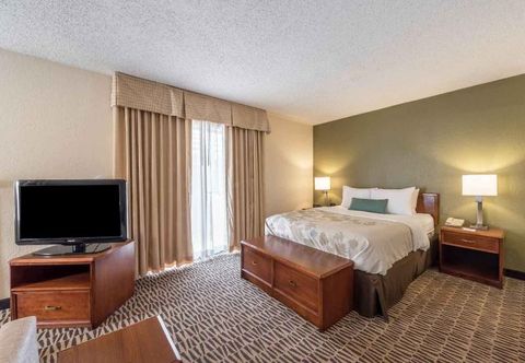寝室 Hawthorn Suites By Wyndham Fort Worth/Medical Cent
