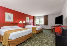 寝室 4 Days Inn by Wyndham Eugene Downtown/University