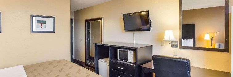 침실 Quality Inn Moses Lake