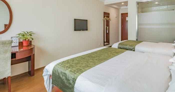 ห้องนอน Greentree Inn Beijing Yizhuang Hotel