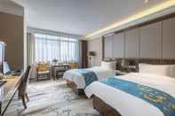 ห้องนอน GreenTree Eastern Huainan Guangchang Road Hotel