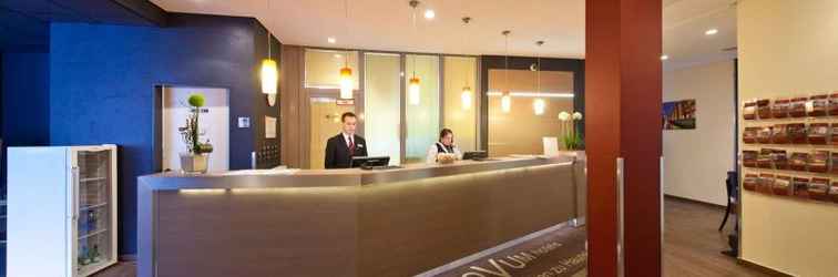 Lobi Novum Business Hotel Belmondo Hamburg Hauptbahnhof