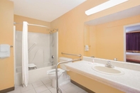 In-room Bathroom Super 8 by Wyndham Darien