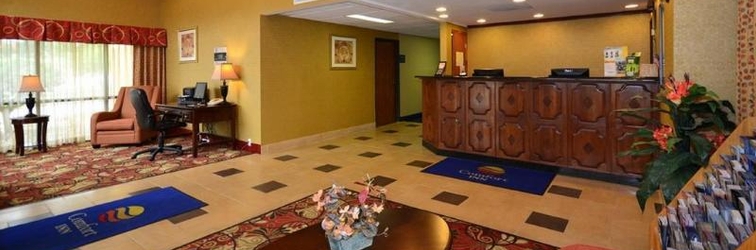 Lobby Quality Inn Merriam Kansas City